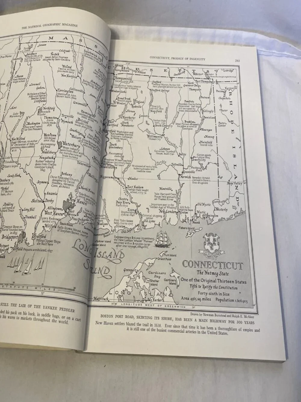 Vintage National Geographic September 1938 Vol 74 No 3 Connecticut Africa Safari
